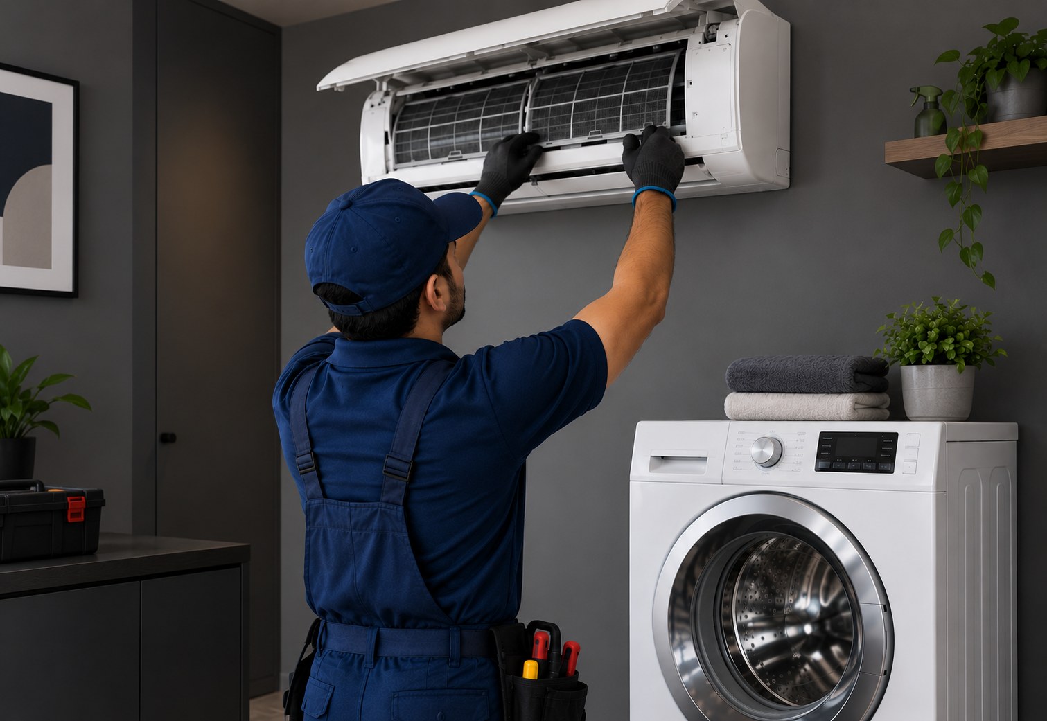 Professional washing machine and refrigerator service by MetroCool