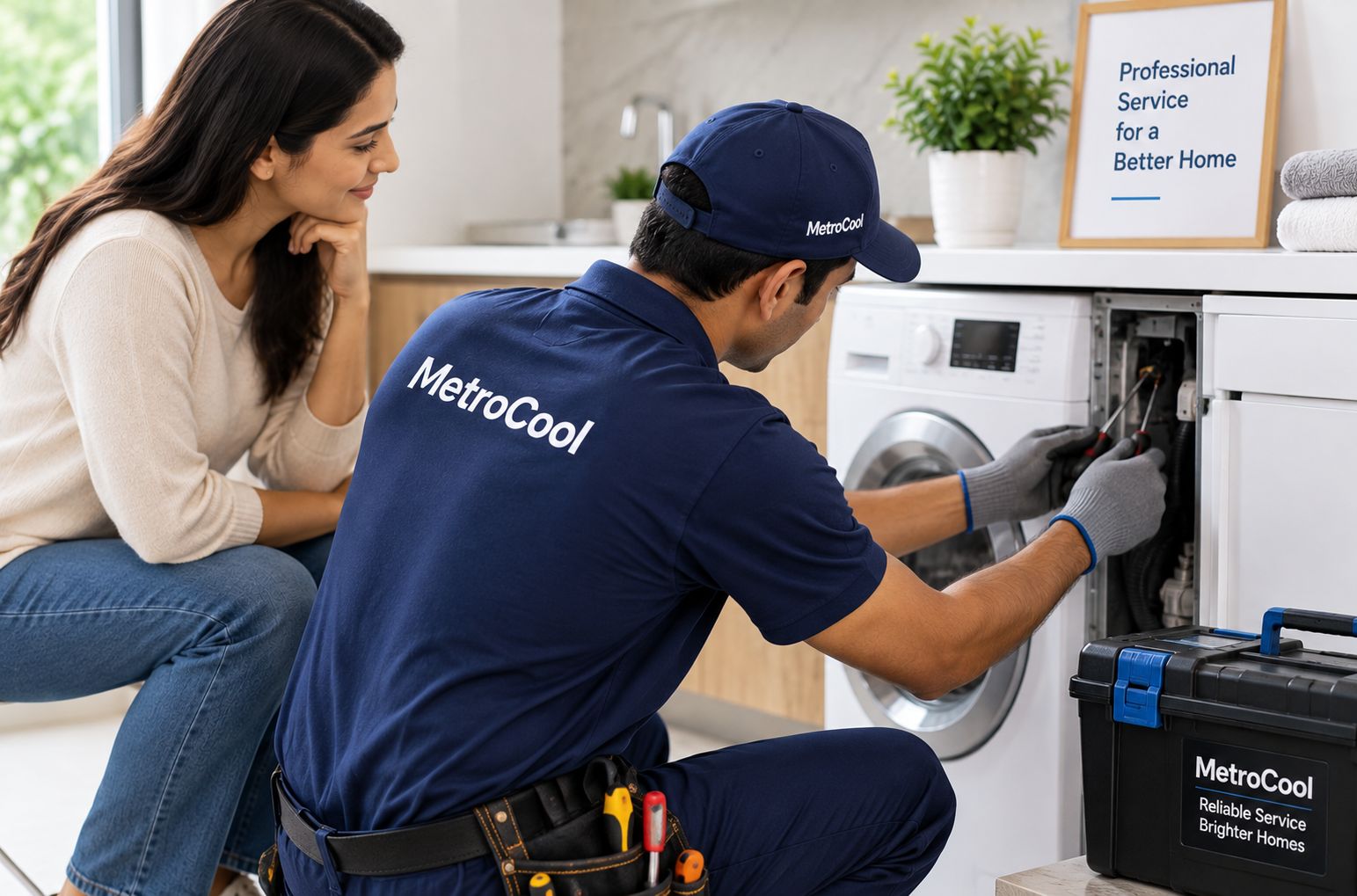 Professional AC and Washing Machine Service